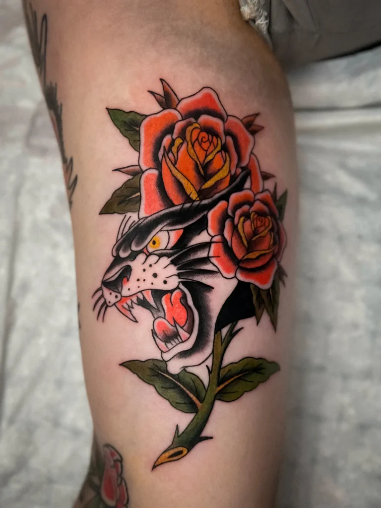 Традиционная татуировка — тату Дмитров, студия Nichrome Tattoo